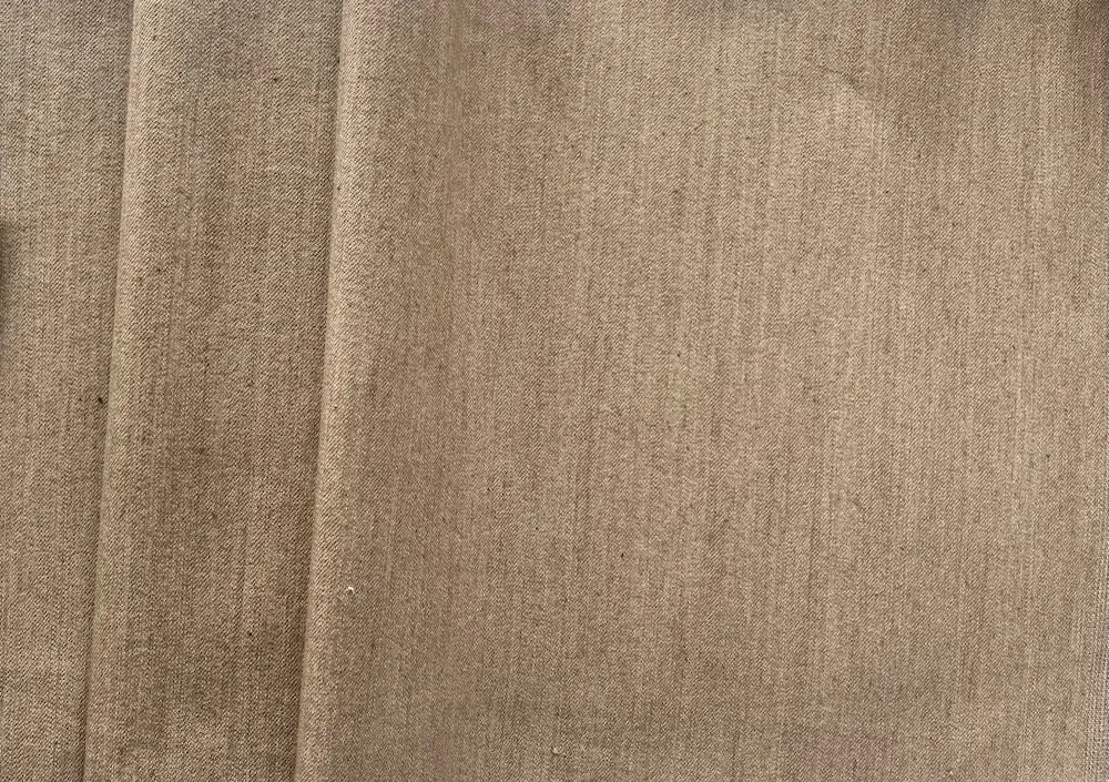 12 Oz Beige Wheat Stretch Cotton Denim (Made in Italy)