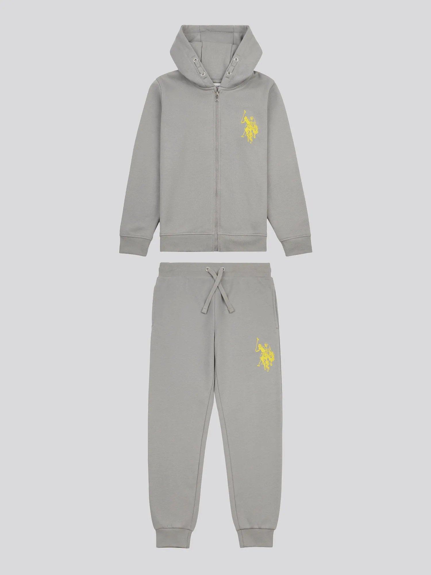 12CM DHM Zip Thru Hoodie and BB Jog Set Sharkskin