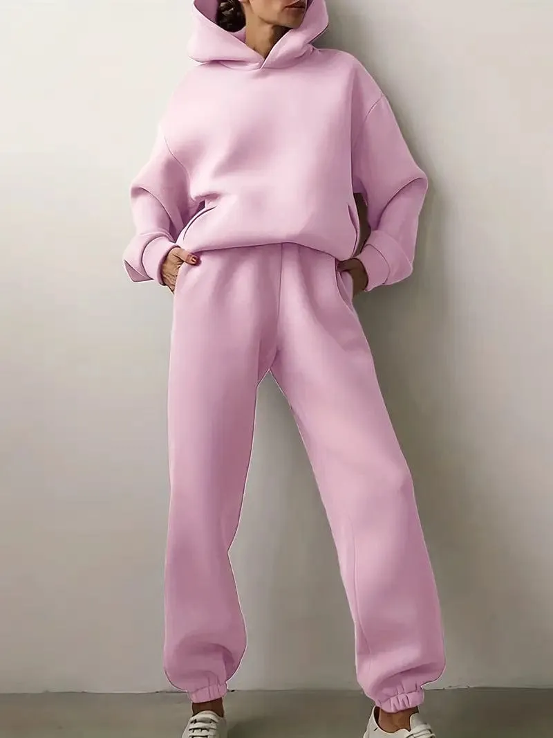 Athleisure Hoodie and Jogger Set