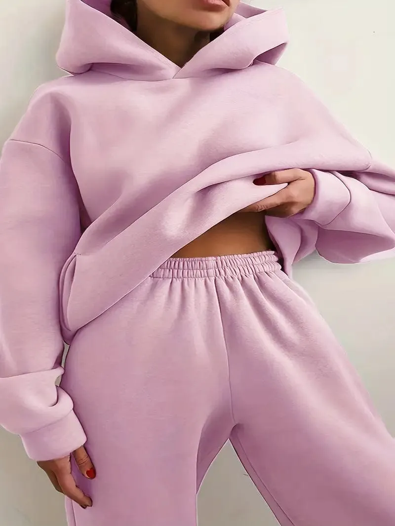 Athleisure Hoodie and Jogger Set