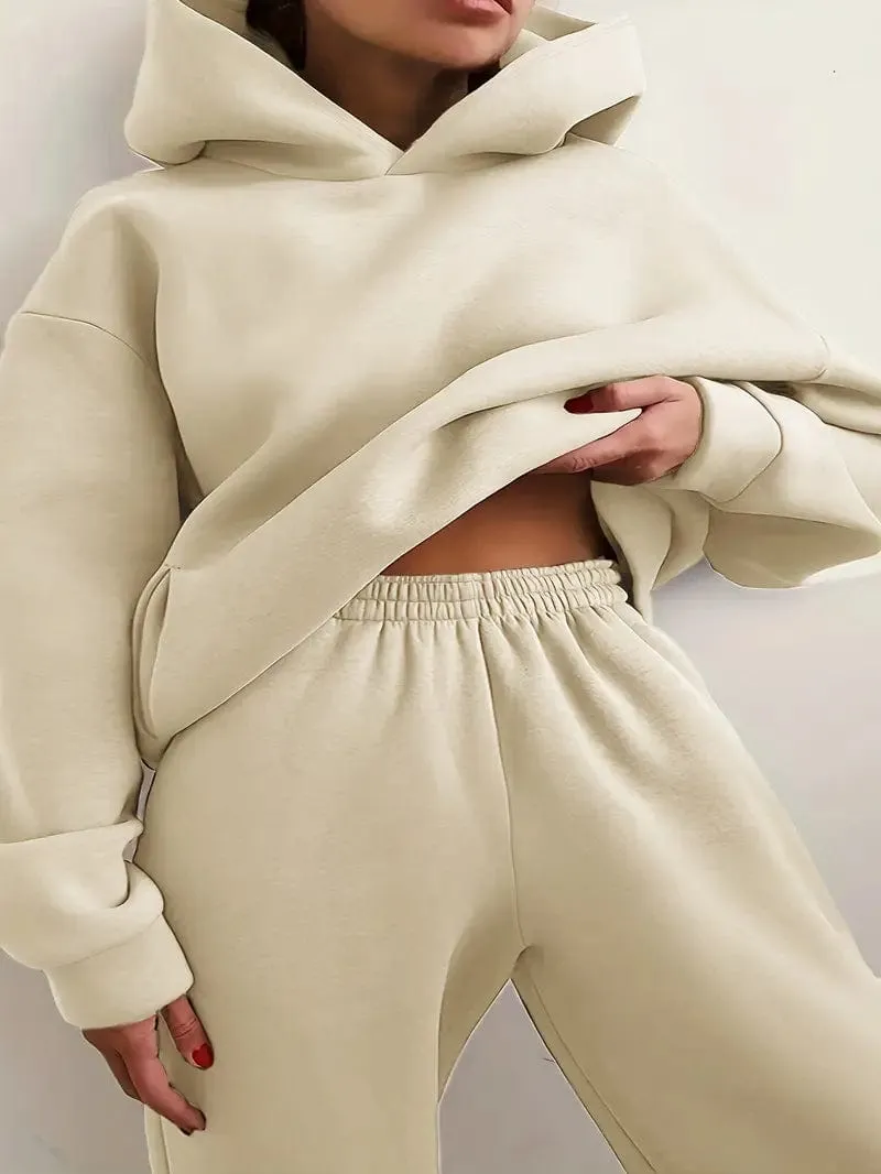Athleisure Hoodie and Jogger Set