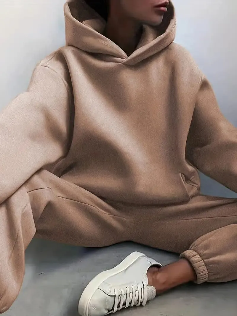 Athleisure Hoodie and Jogger Set
