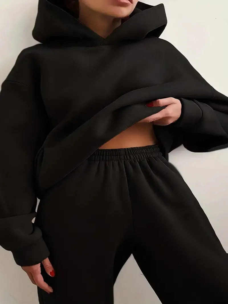 Athleisure Hoodie and Jogger Set