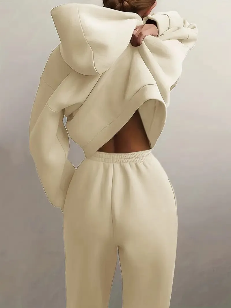 Athleisure Hoodie and Jogger Set