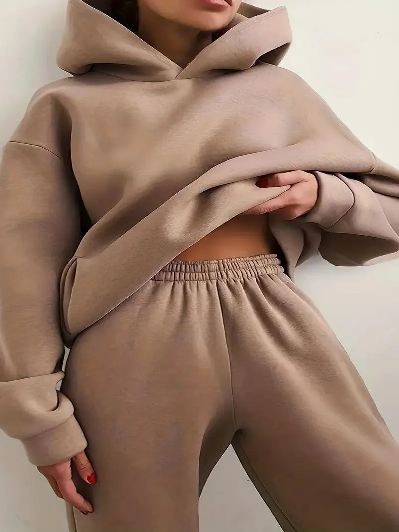 Athleisure Hoodie and Jogger Set