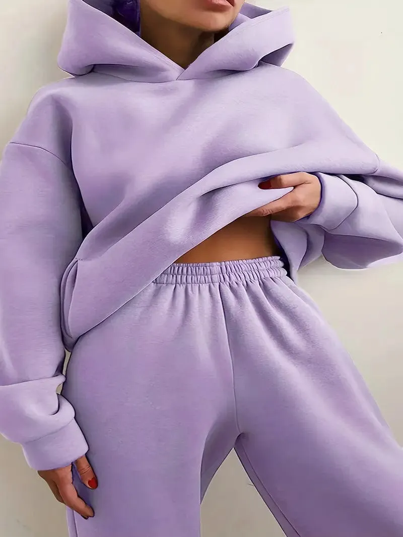 Athleisure Hoodie and Jogger Set