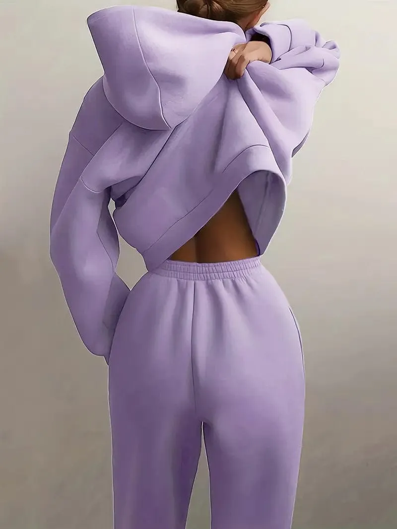 Athleisure Hoodie and Jogger Set