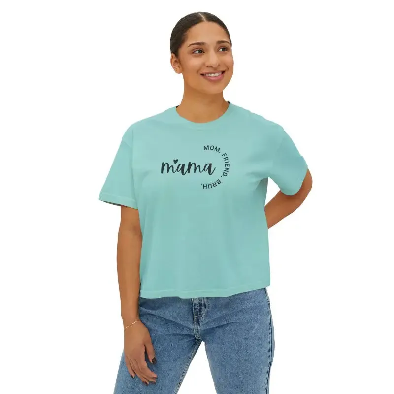 Chill Vibes Women Boxy Fit Tee Trendy Apparel