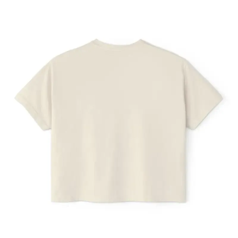 Chill Vibes Women Boxy Fit Tee Trendy Apparel