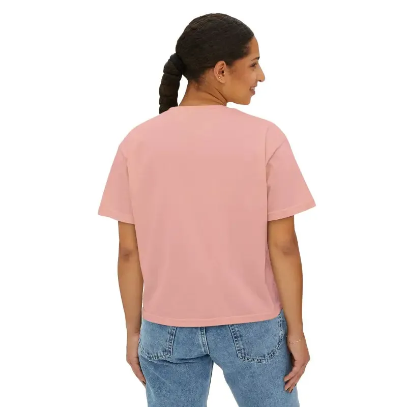 Chill Vibes Women Boxy Fit Tee Trendy Apparel