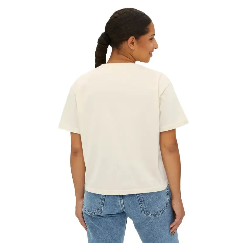 Chill Vibes Women Boxy Fit Tee Trendy Apparel
