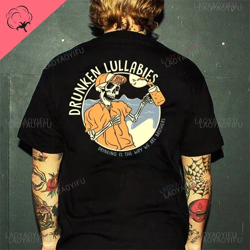 Dark Alchemy – Horror Punk Skull Graphic Tee for Rebels & Misfits