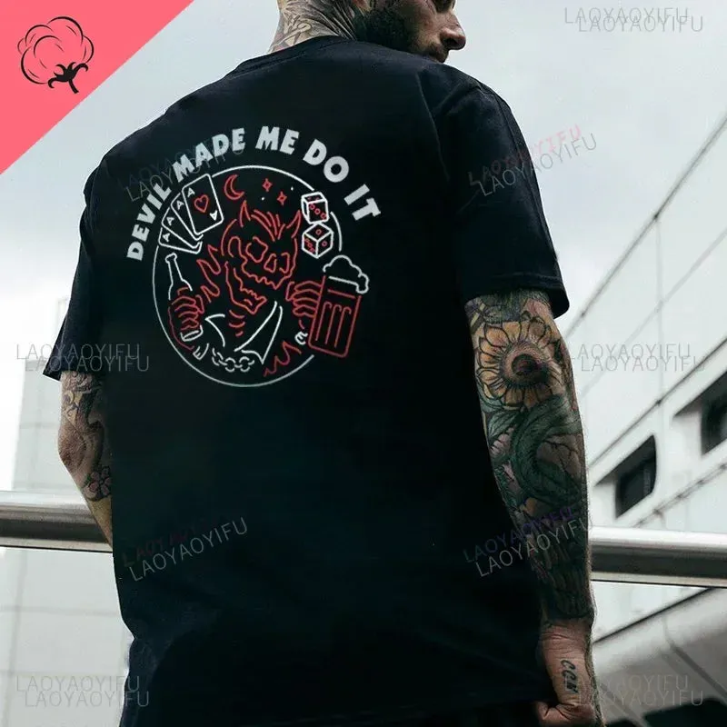 Dark Alchemy – Horror Punk Skull Graphic Tee for Rebels & Misfits