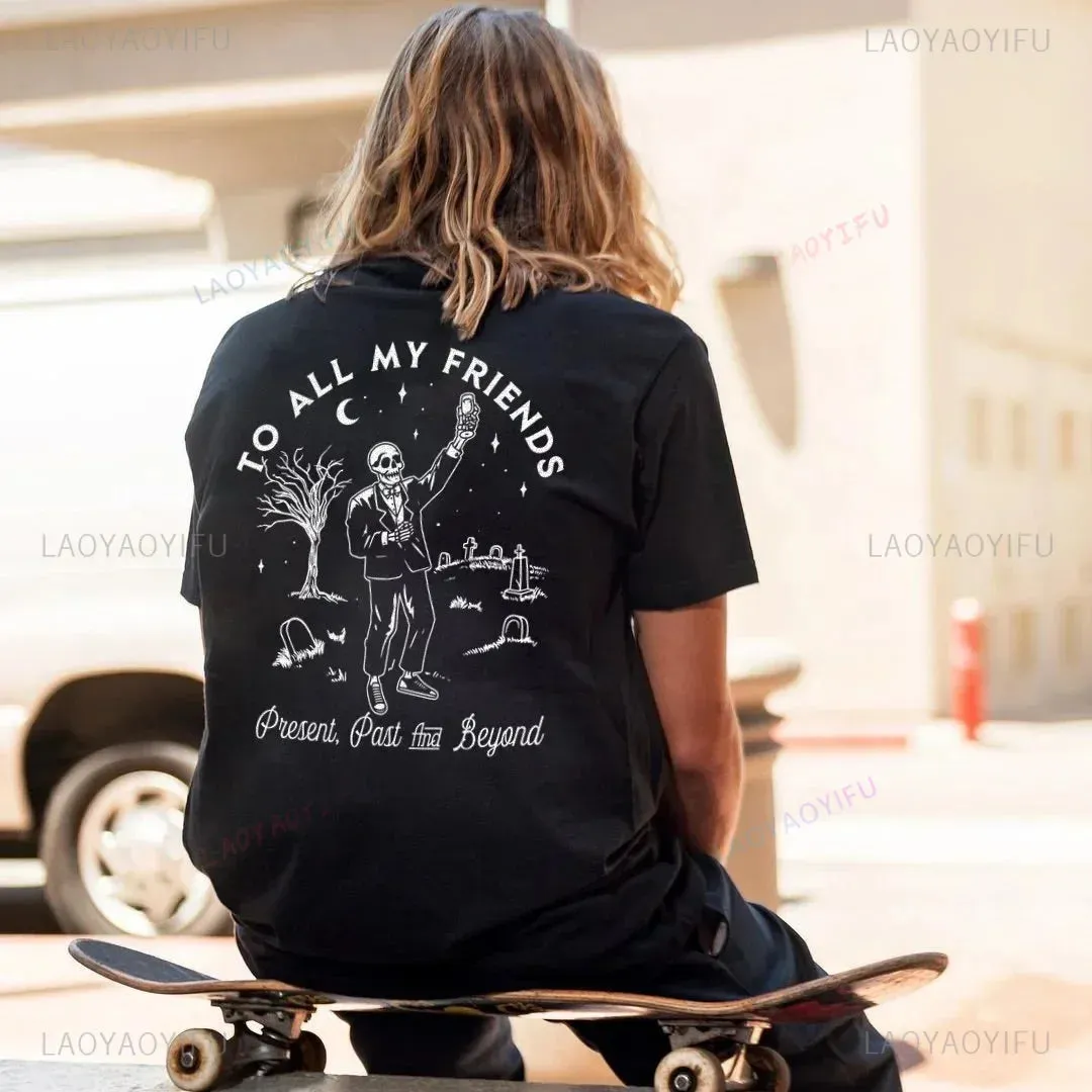 Dark Alchemy – Horror Punk Skull Graphic Tee for Rebels & Misfits