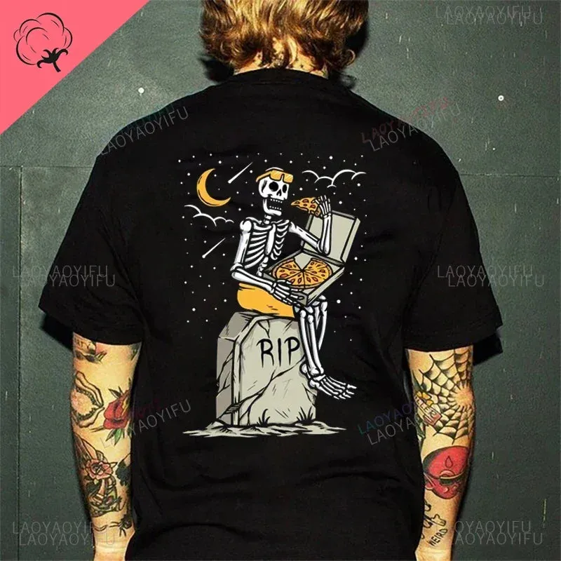 Dark Alchemy – Horror Punk Skull Graphic Tee for Rebels & Misfits