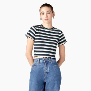 DICKIES - WOMENS STRIPE BABY TEE