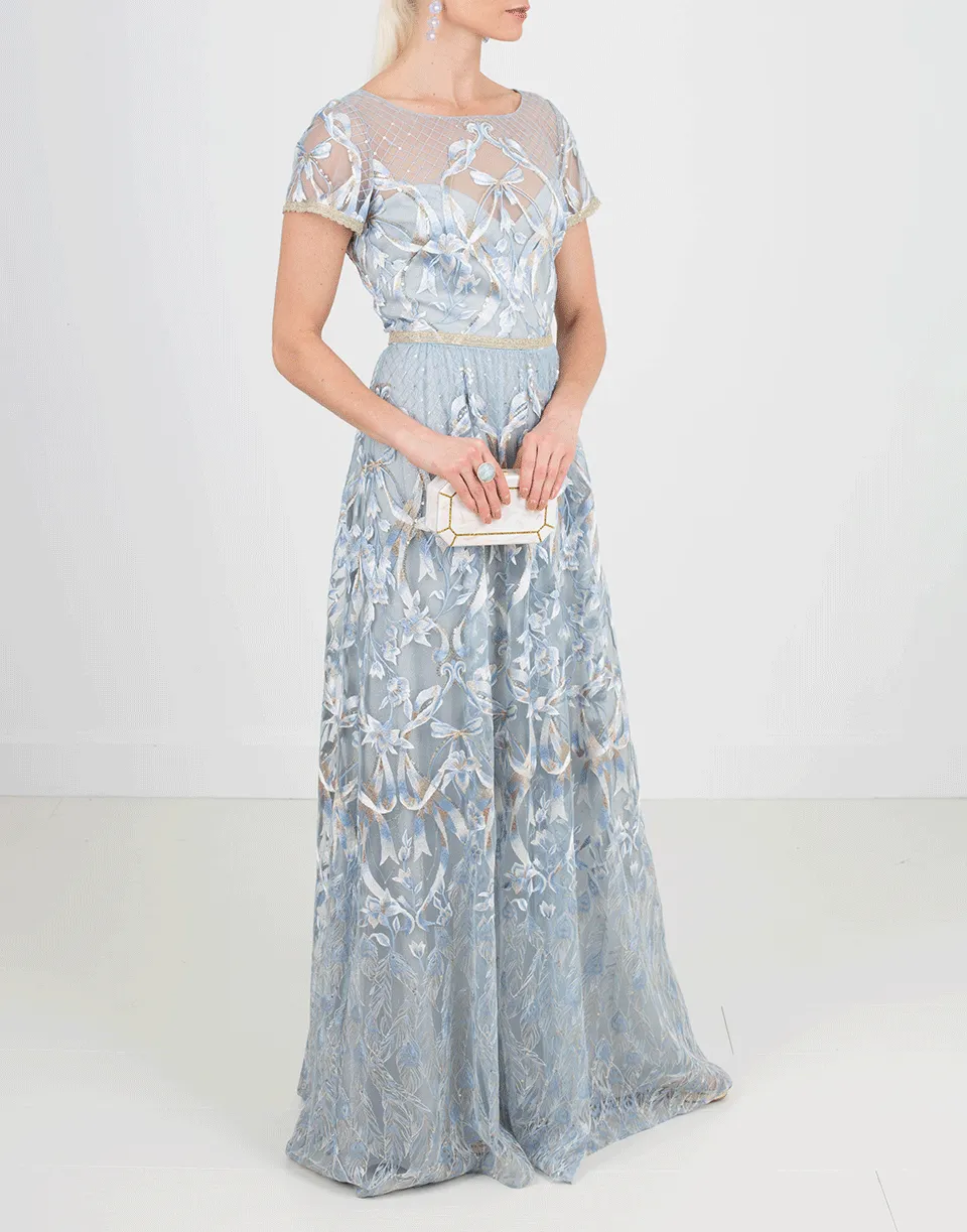 Embroidered Gown
