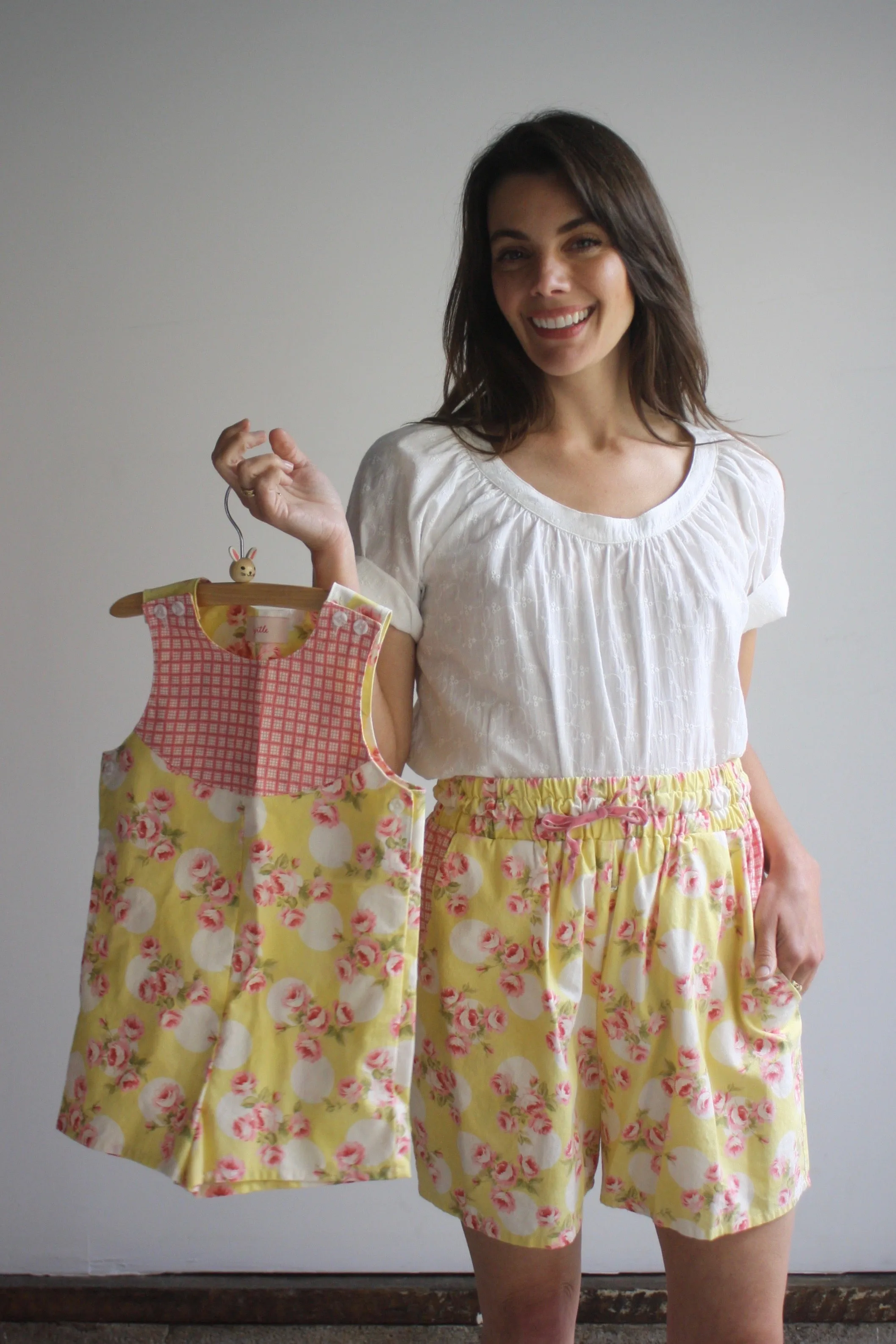 Lou Shorts - Polka Dot Rose
