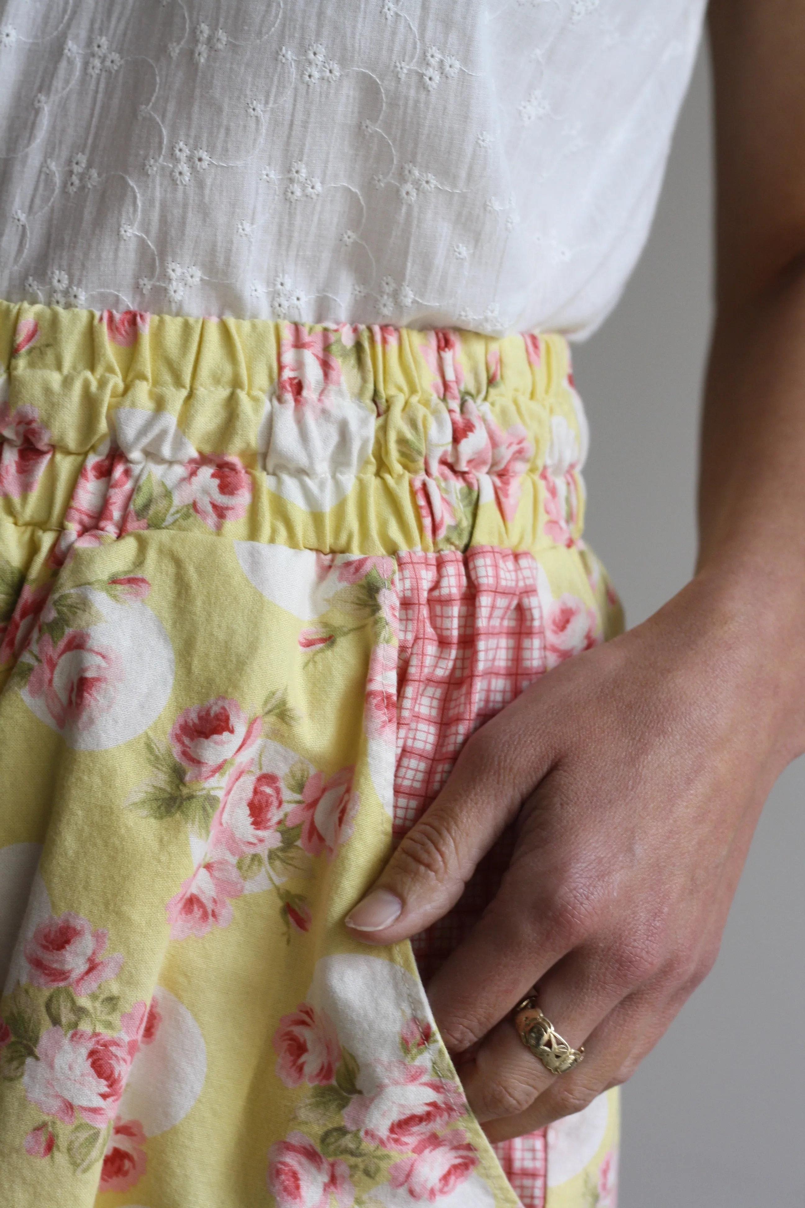 Lou Shorts - Polka Dot Rose