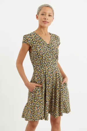 Louche Cathleen Santa Fe Floral Mini Dress