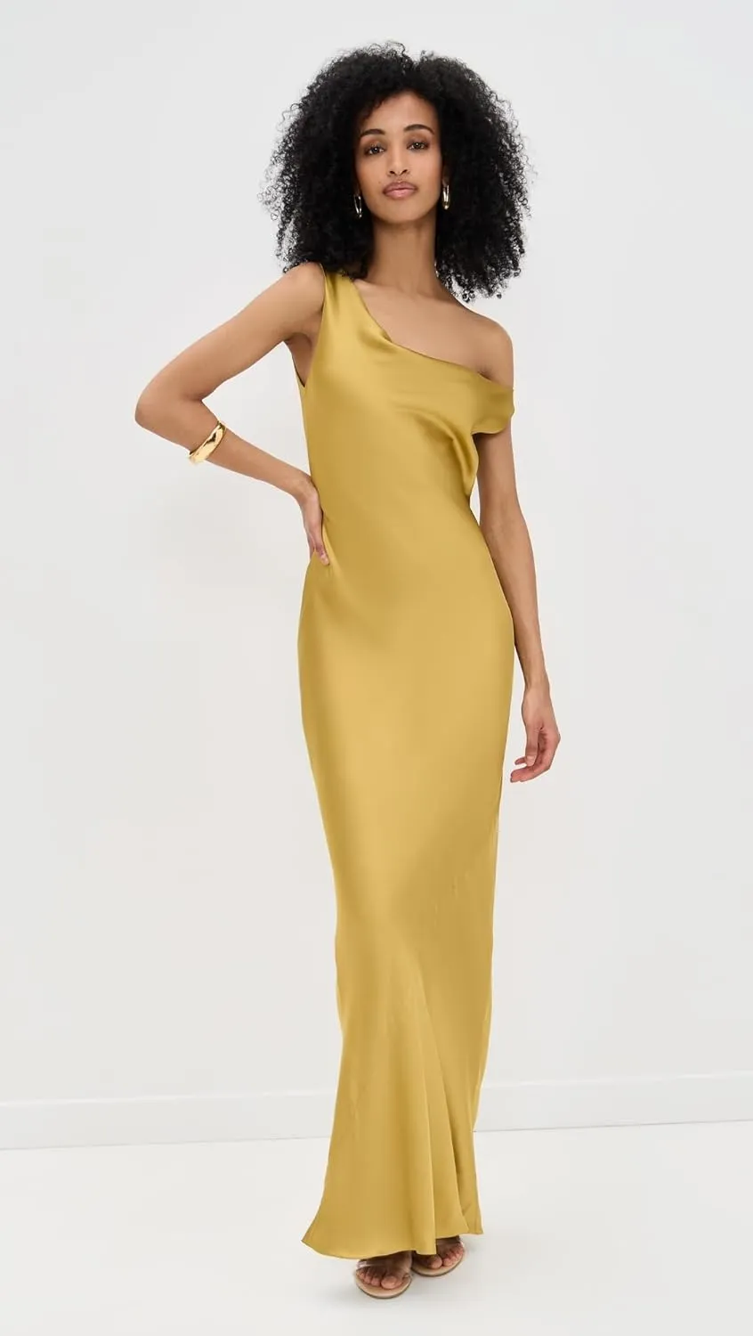 Norma Kamali Women's Drop Shoulder Maria Gown