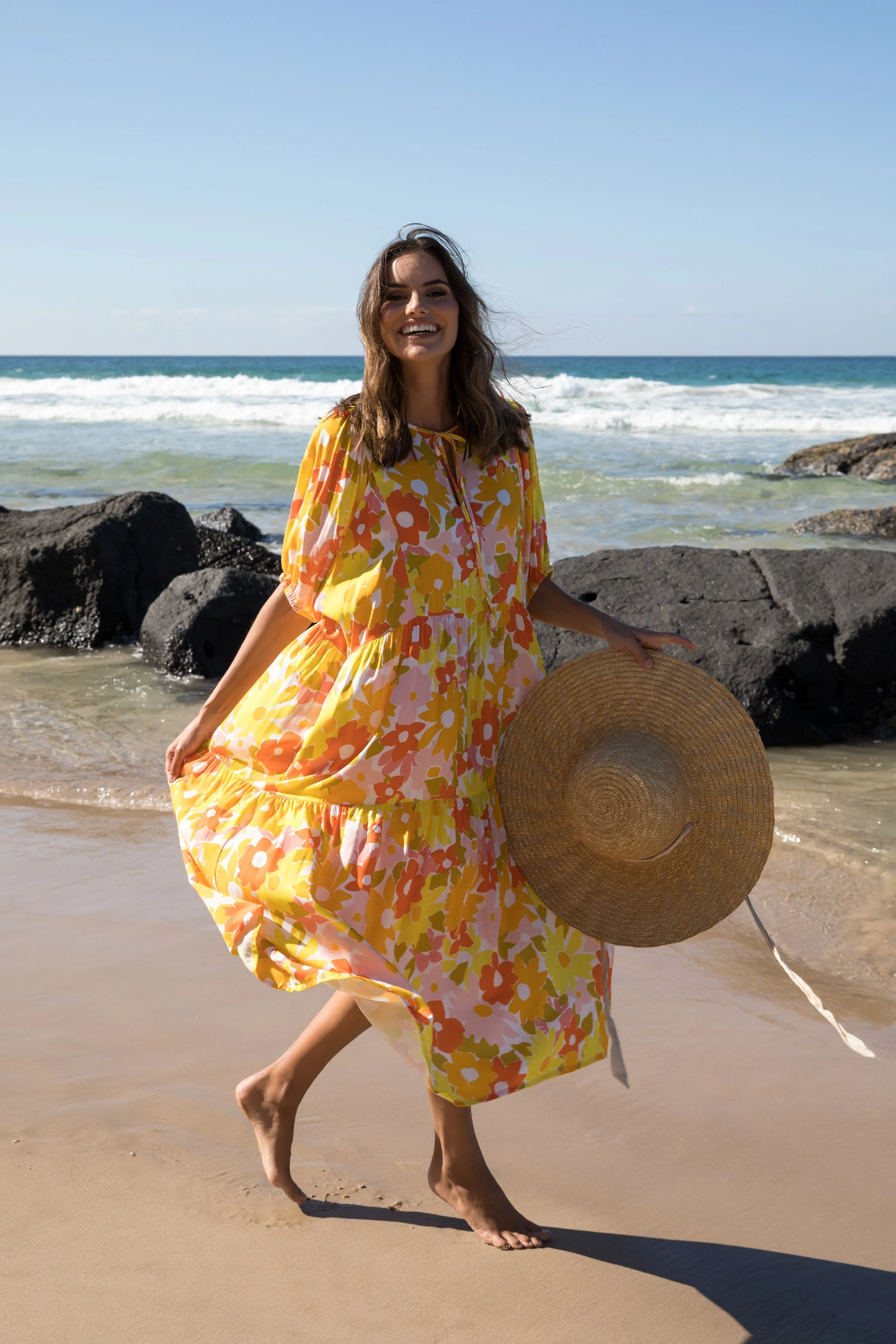 Roamer Midi Dress | Meadow | FINAL SALE