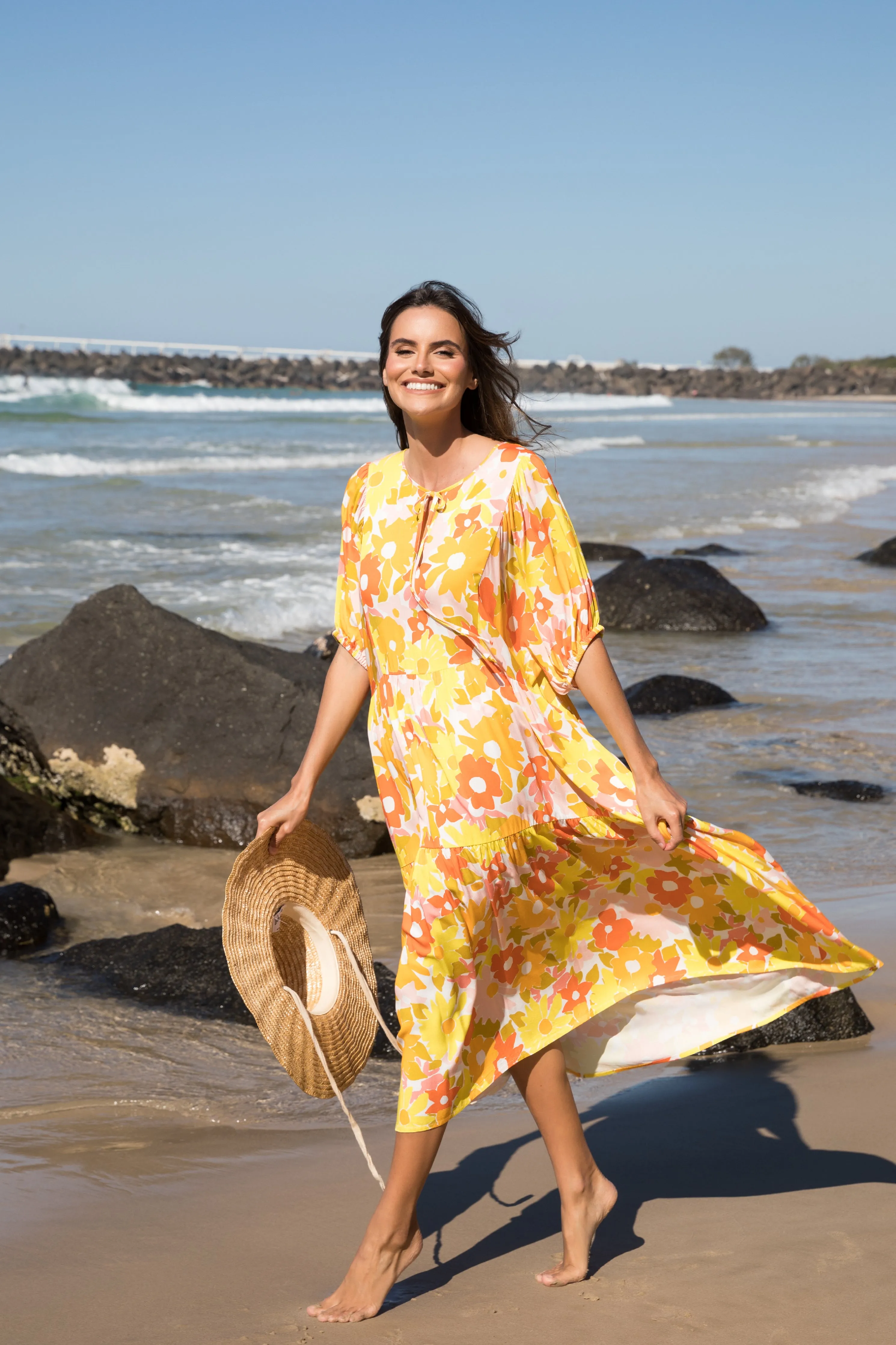 Roamer Midi Dress | Meadow | FINAL SALE