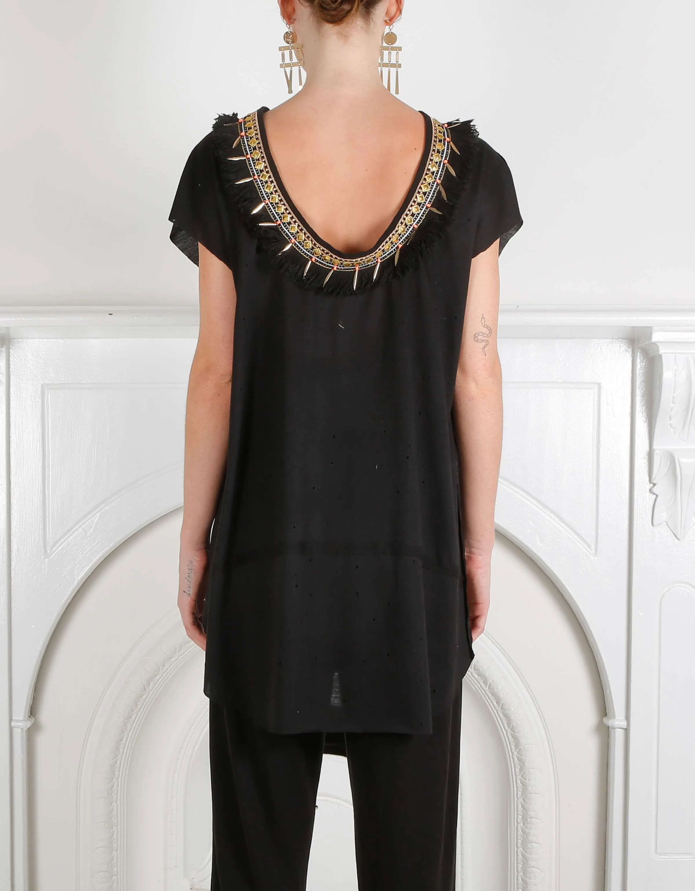 SARGEANT BEADED TEE