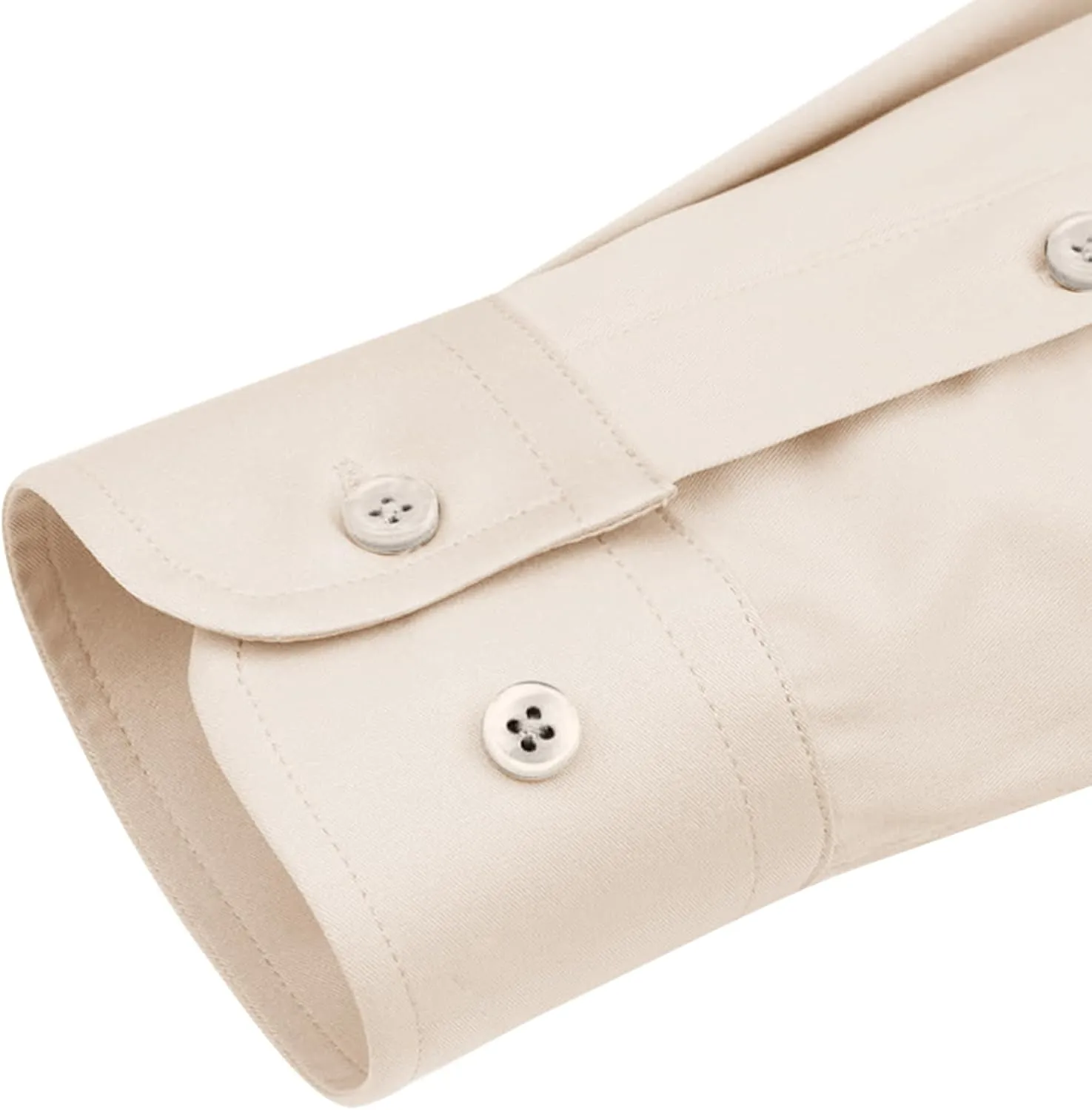 siliteelon Womens Classic-Fit Dress Shirts Long Sleeve Button Down Wrinkle-Free Stretch Solid Casual Work Office Blouse Top