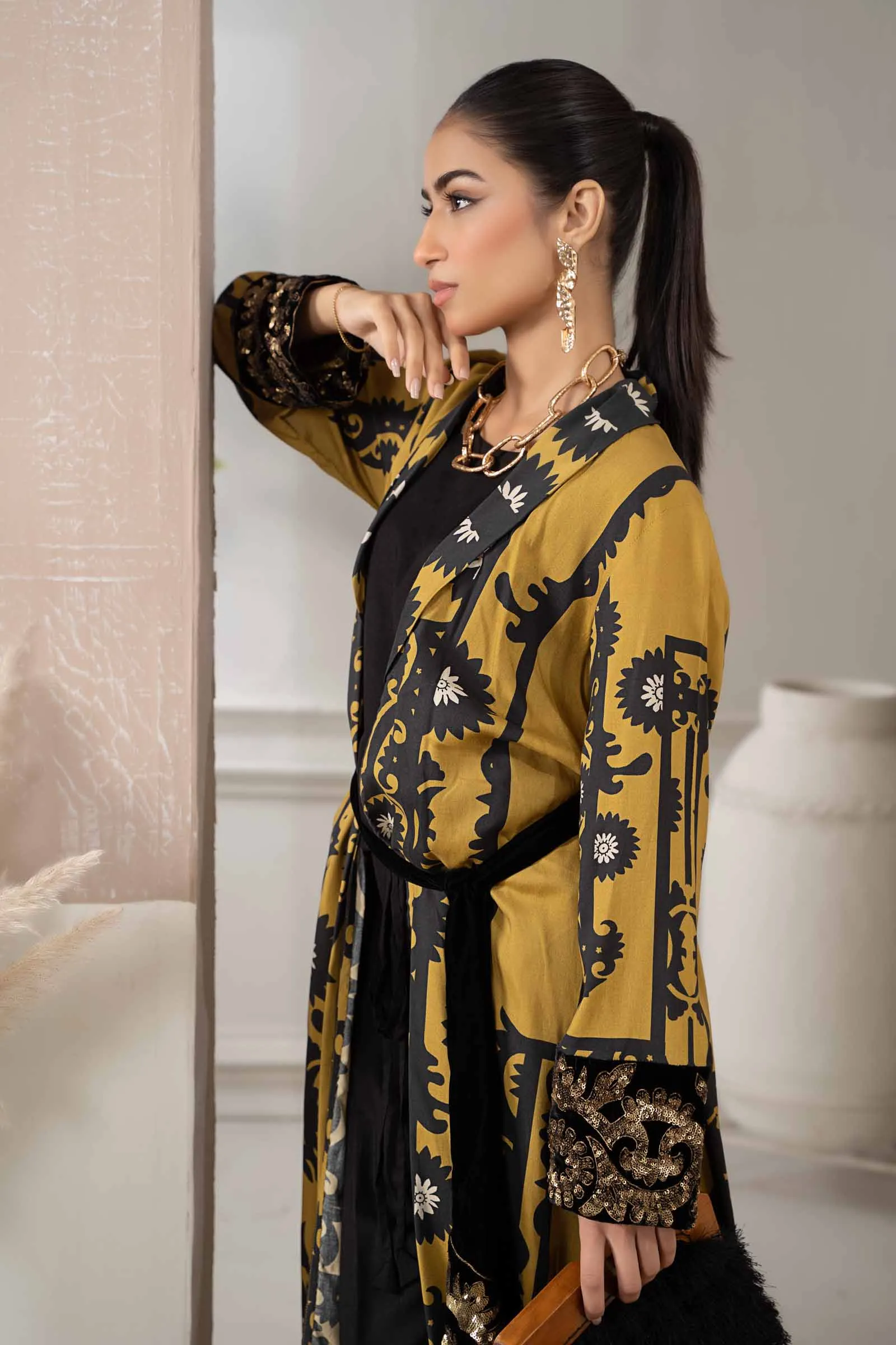Suit Mustard DW-W23-116