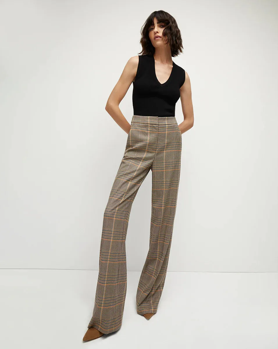 Tonelli Plaid Wide Leg - Multi