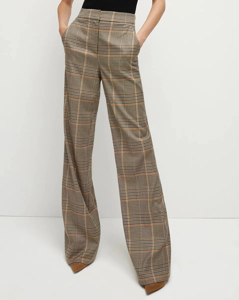 Tonelli Plaid Wide Leg - Multi