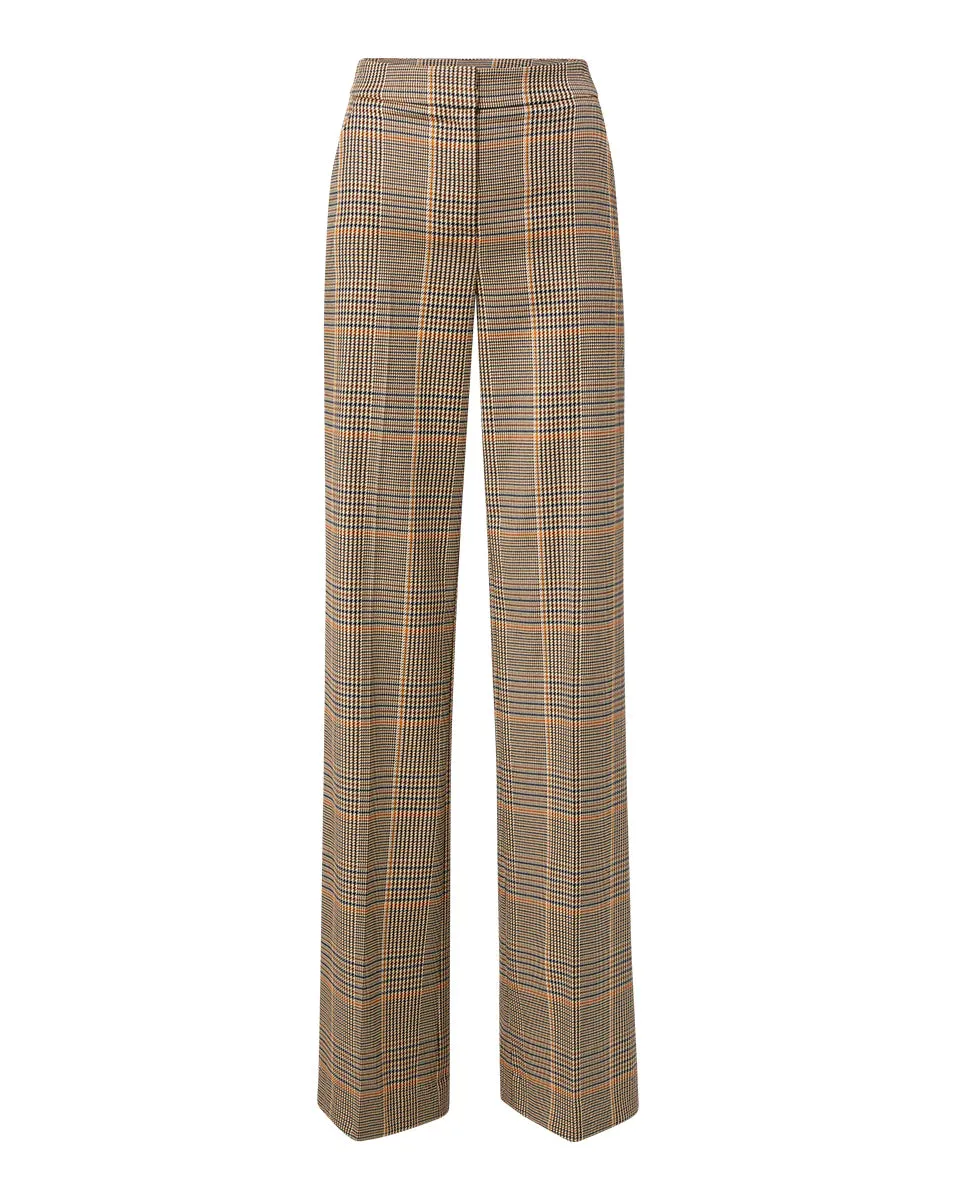 Tonelli Plaid Wide Leg - Multi