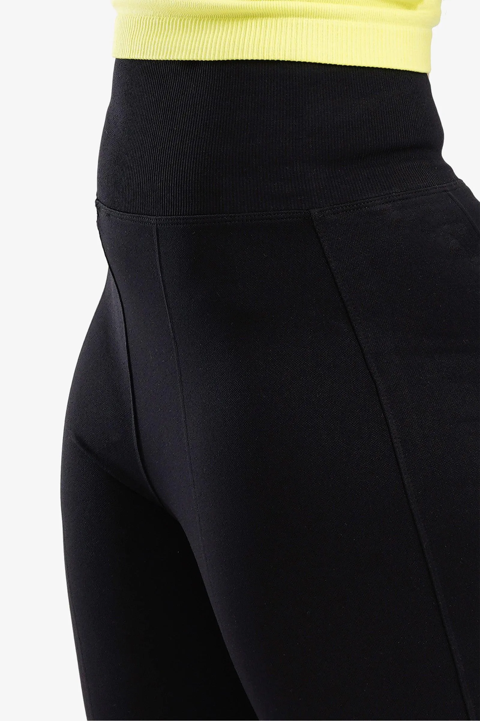 Wide Waist Flare Pants