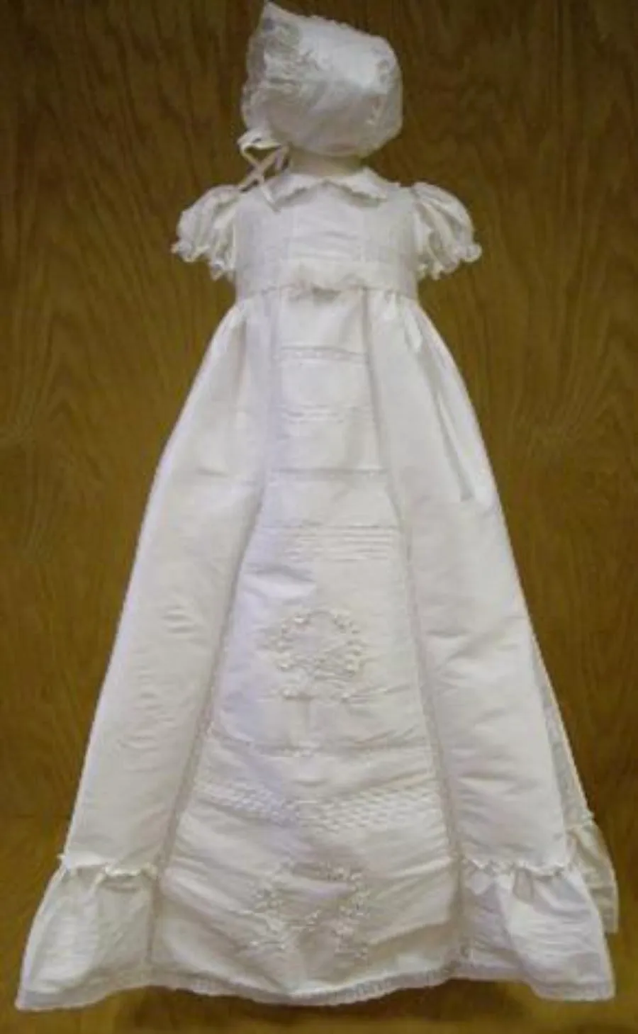 Will Beth Silk Baptism Christening Gown
